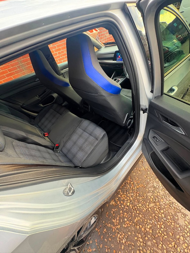 After rear cabin clean