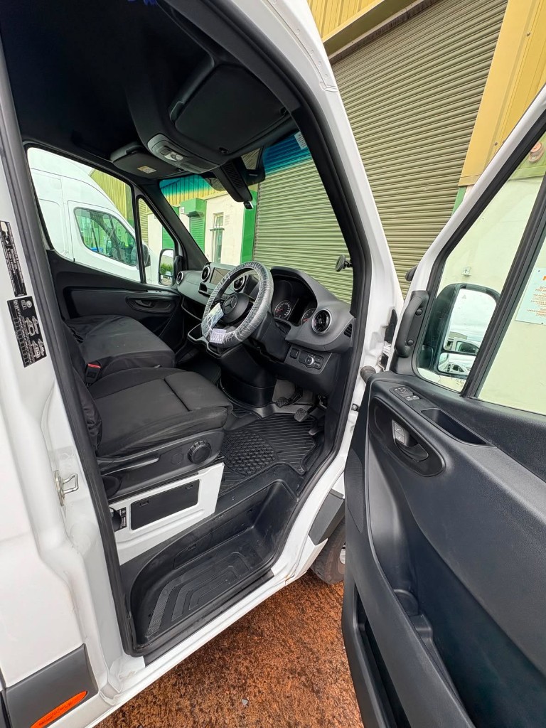 After van interior clean